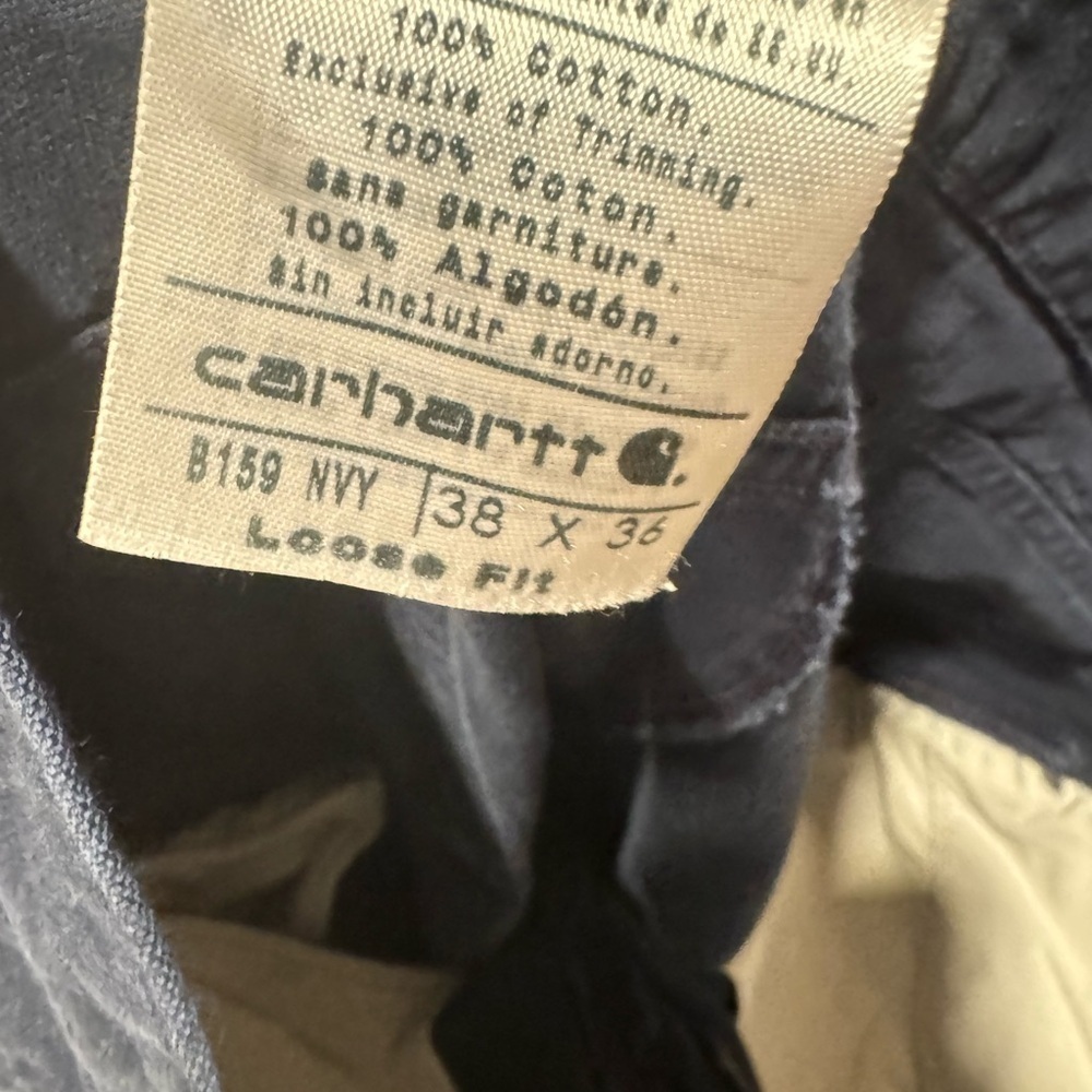Carhartt Carpenter Work Pants - 38x36 (tag) - Picture 5 of 12